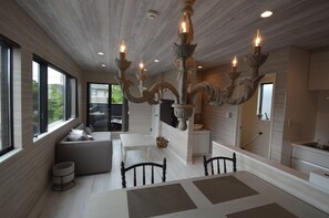 Apartment, 3 Bedrooms | In-room dining - enico.Mt.Fuji peace (Fujikawaguchiko)