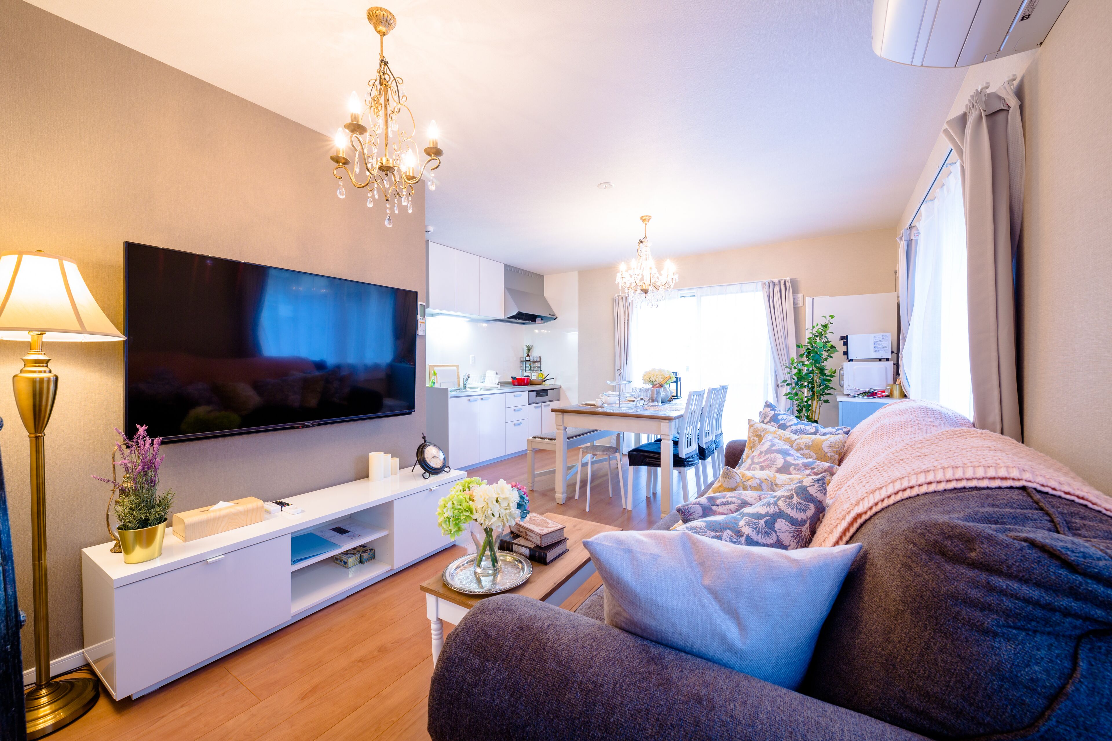 Villa, 4 Bedrooms | Living area | Flat-screen TV