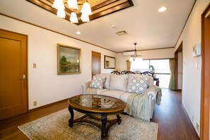 Villa, 6 Bedrooms | Living area | Flat-screen TV - Id Stay Kawaguchiko (Fujikawaguchiko)