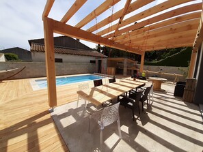 Alberca al aire libre 