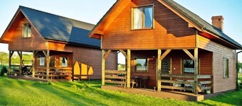 Wooden House near Baltic Sea Beaches