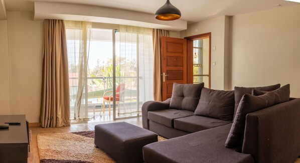 Executive-Apartment, 1 Schlafzimmer | Wohnbereich