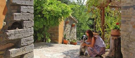 Enceinte de l’hébergement