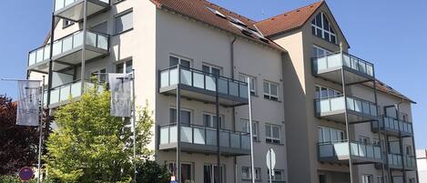 Fassade der Unterkunft