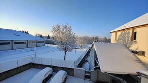 Golden Elegant Apartment | Courtyard view - Private & Comfortable Apartments (Puttelange-aux-Lacs)