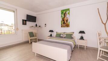 Quiet and Comfortable Zen Room | Select-Comfort-Betten, individuell dekoriert, individuell eingerichtet