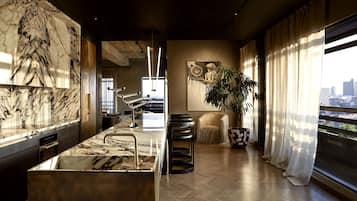 Penthouse Exécutif | Cuisine privée
