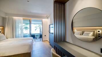 Minibar, in-room safe, soundproofing, free cribs/infant beds