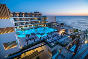 Terrace/patio - Akasha Beach Hotel & Spa (Hersonissos)