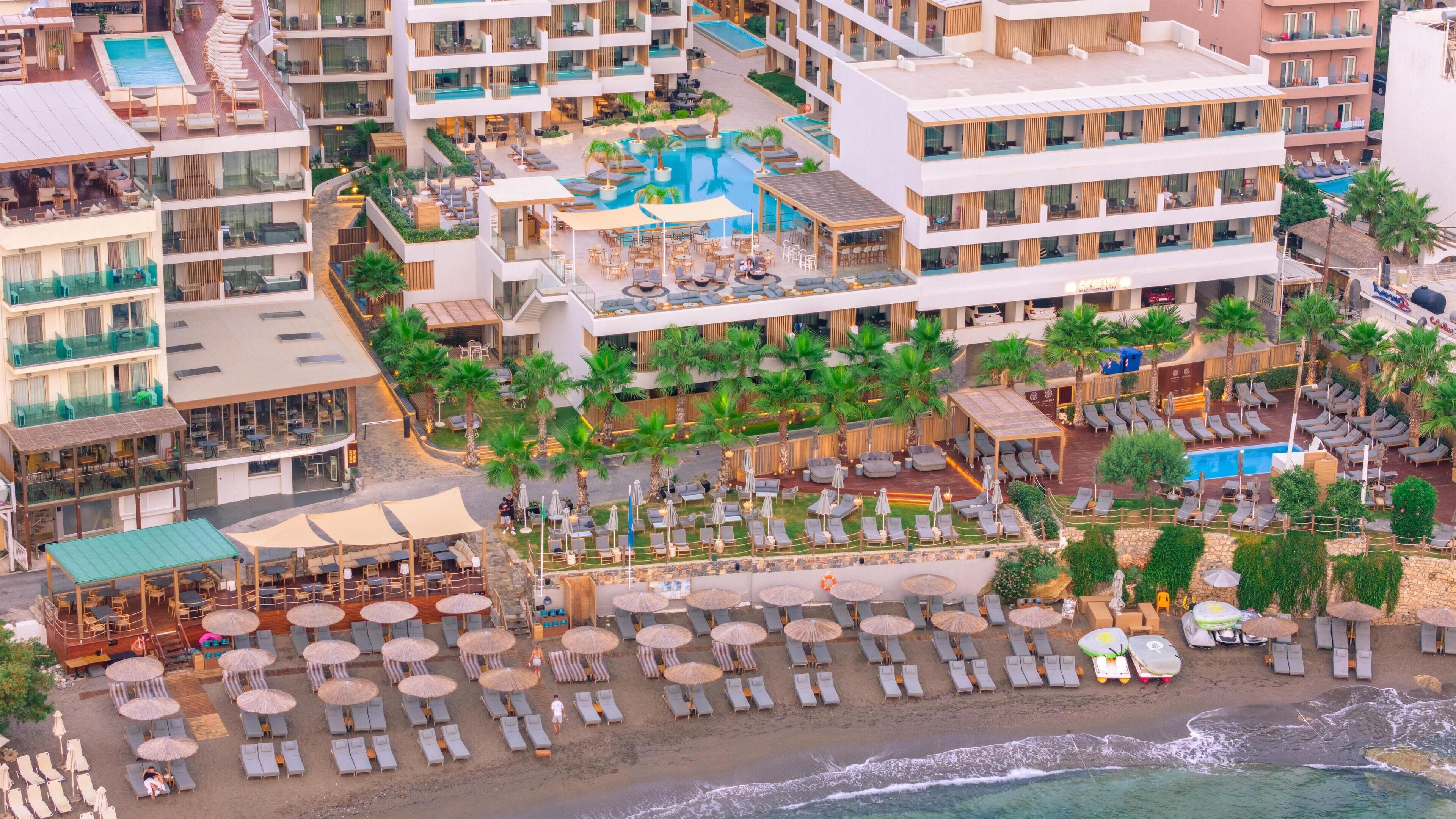 Solsenger og strandhåndklær