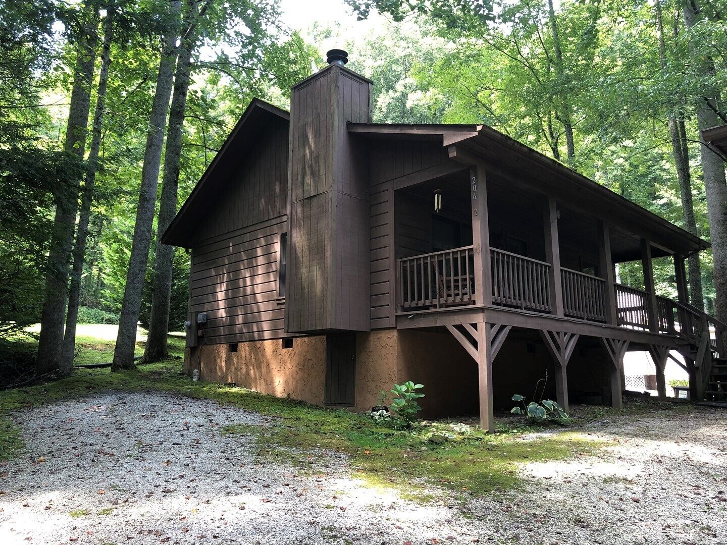 Adventure Cabin 2  - Central heat/AC, WiFi, wood fireplace