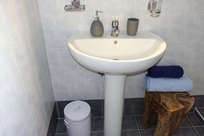 Shower, hair dryer - Panoramic Sea View in Kyrianna (Kyrianna)