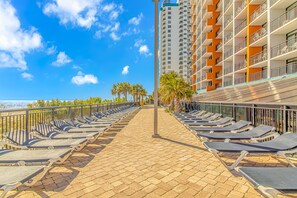 Property grounds - Oceanfront King Suite with Sofa~Landmark 830 (Myrtle Beach)