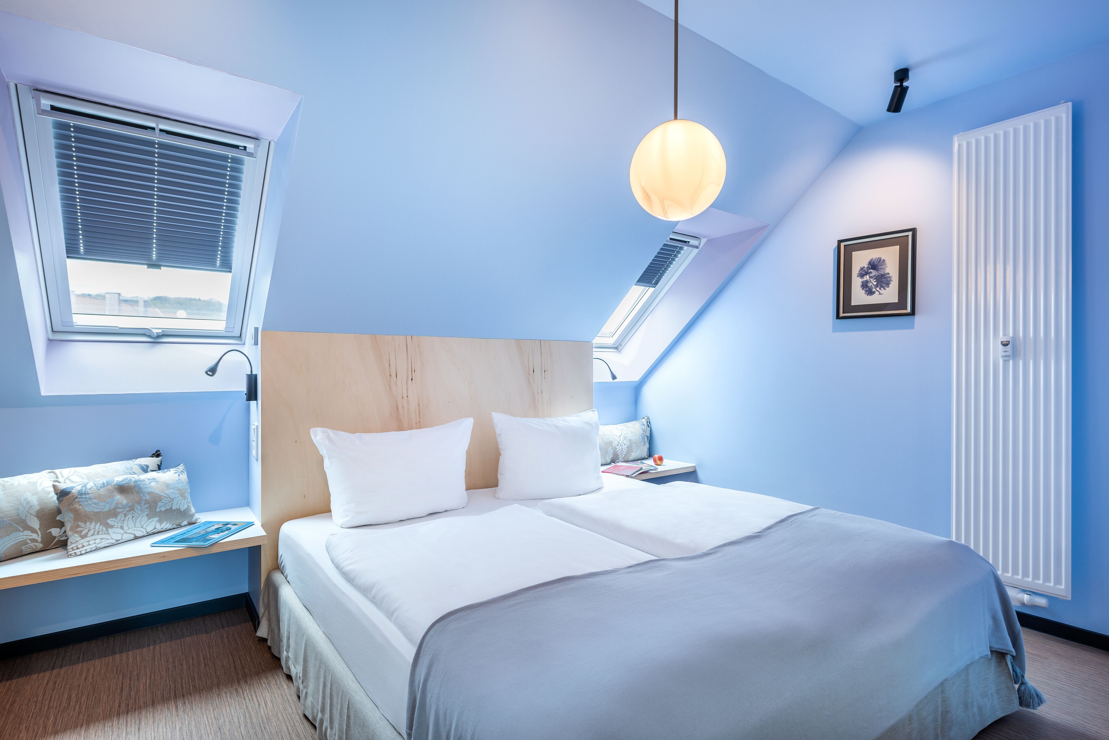 家庭公寓 | 低過敏寢具、獨特裝潢、布置獨特、書桌