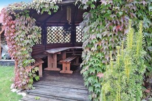 Outdoor dining - Holiday flat in Stepnica for 7 persons (Stepnica)
