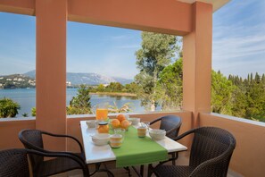 Apartment, 2 Bedrooms, Lake View (No2, No3) | Balcony view - Kontokali Lake House (Corfu)