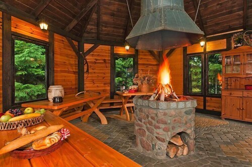 House near Baltic Sea and Wolinski Park