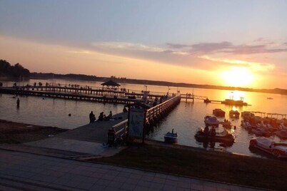 Casa de vacaciones en Kretowiny cerca del lago