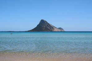 Playa en los alrededores y toallas de playa 