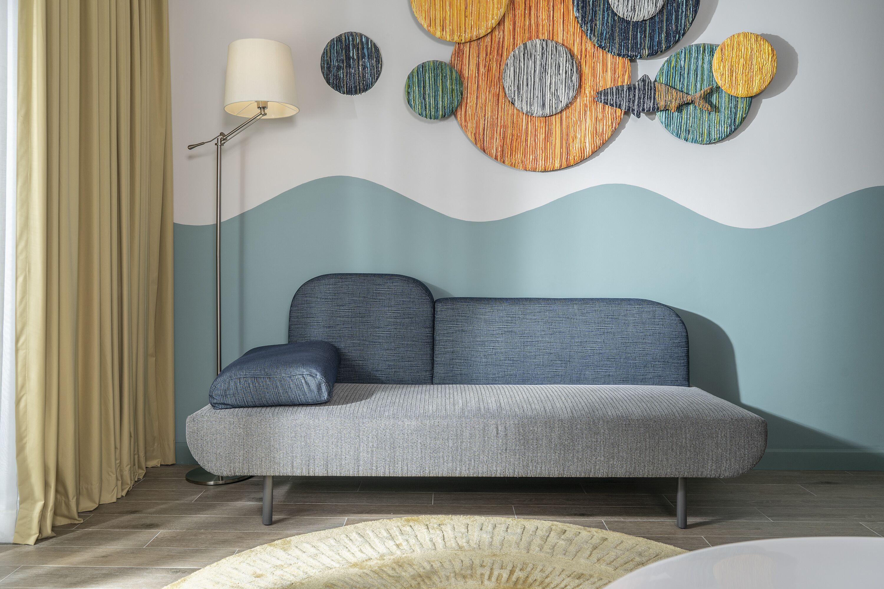 family room, multiple beds, balcony (premium) | living area | 43-inch flat-screen tv with satellite channels, tv