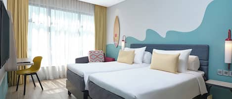 Phòng Tiêu chuẩn, 2 giường đơn | Bộ đồ giường cao cấp, minibar, két bảo mật tại phòng, bàn