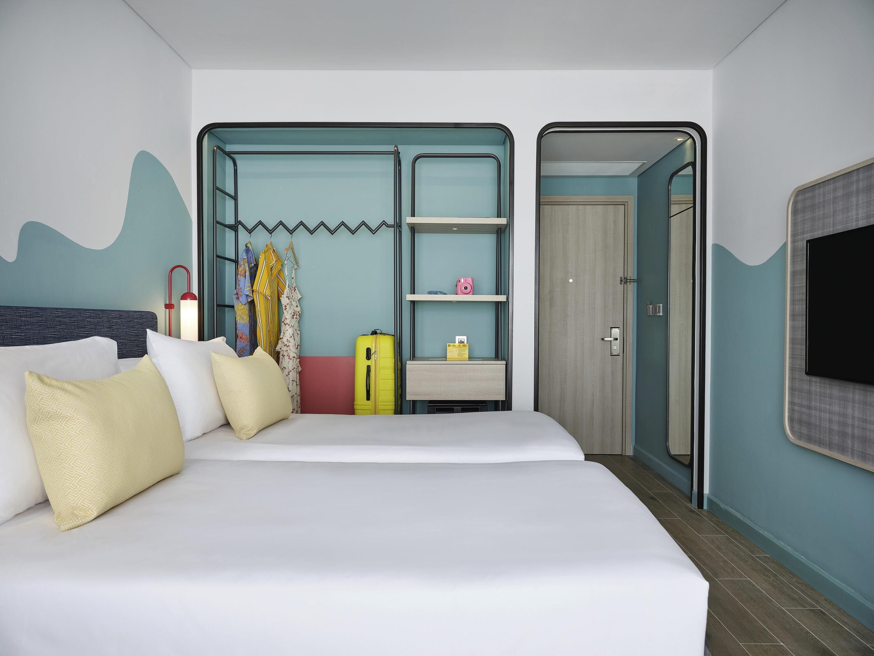 Ropa de cama de alta calidad, minibar, caja fuerte y escritorio