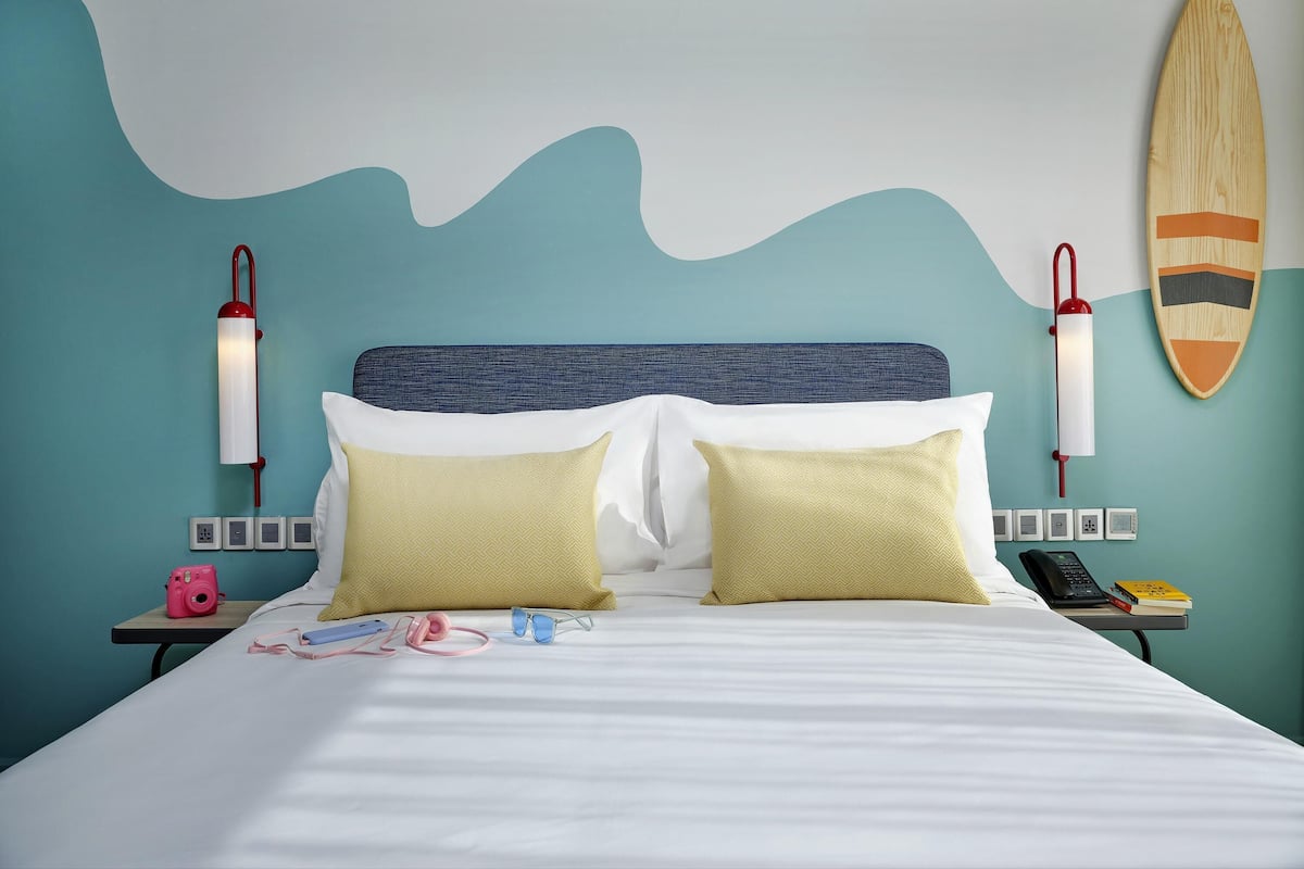 Family Room, Multiple Beds, Balcony (Premium) | Premium bedding, minibar, in-room safe, desk