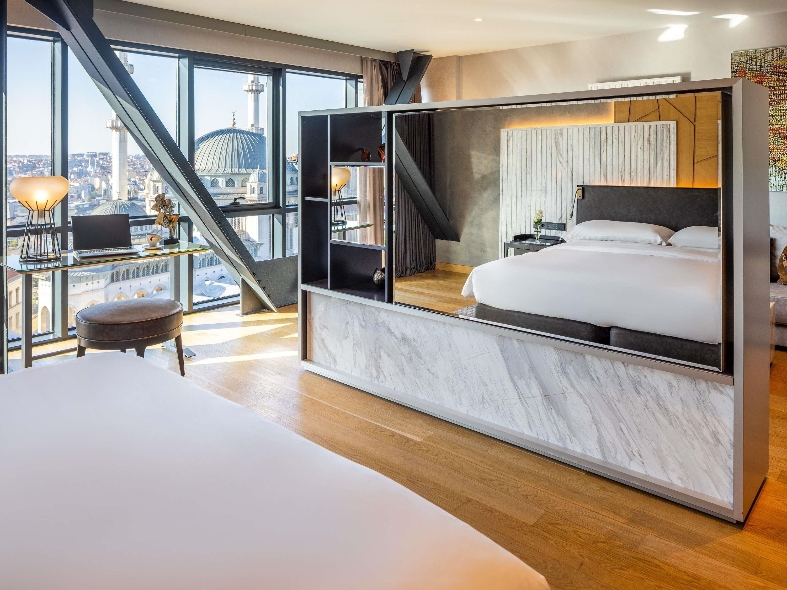 Signature Suite, 1 King Bed (Taksim Sq.View, Club Millesime Access) | Minibar, in-room safe, desk, laptop workspace