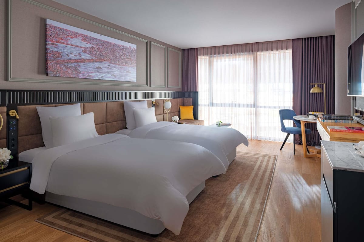 Habitación superior, 2 camas individuales | Minibar, caja de seguridad en la habitación y escritorio