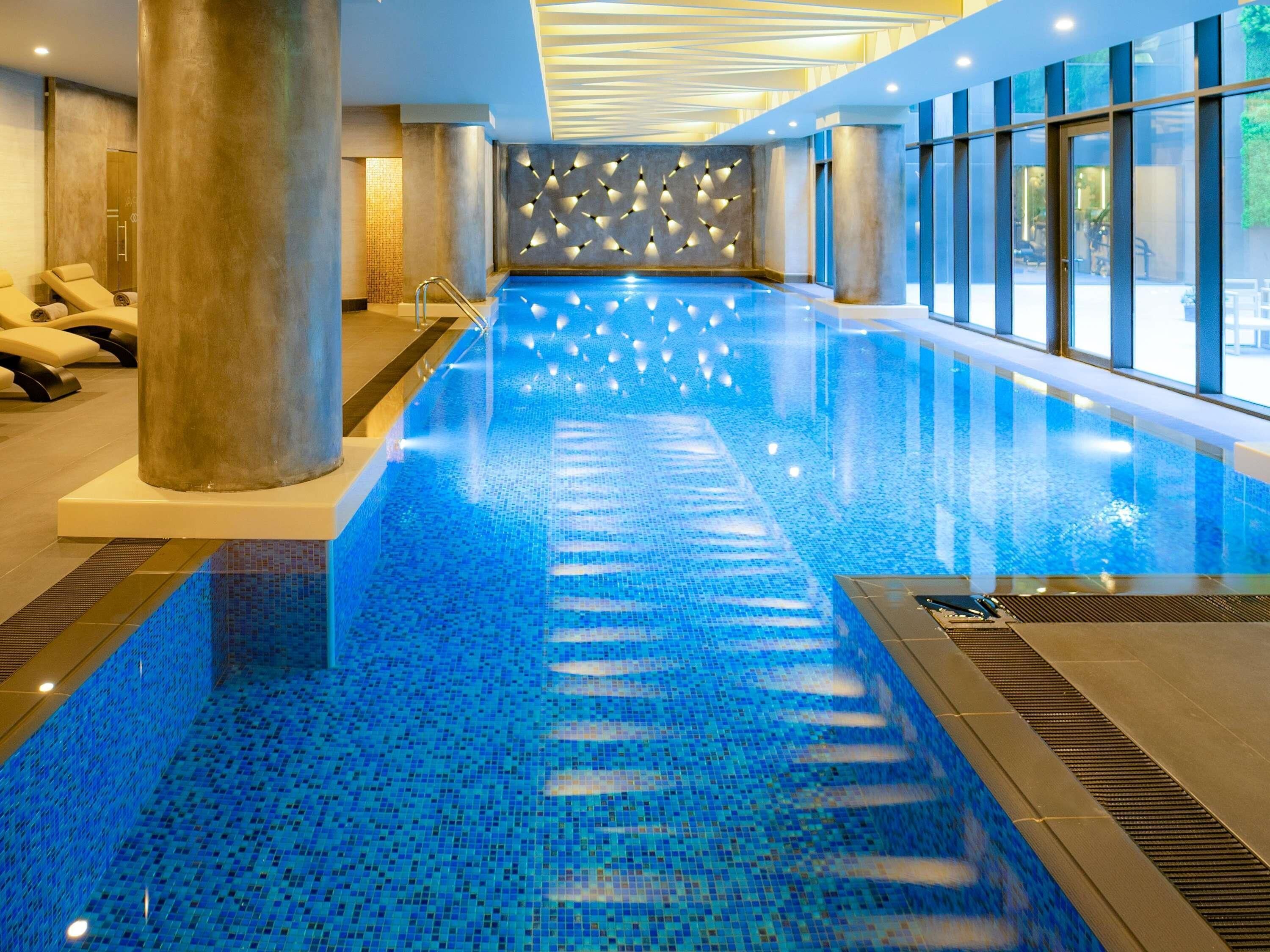 Indoor pool, seasonal outdoor pool