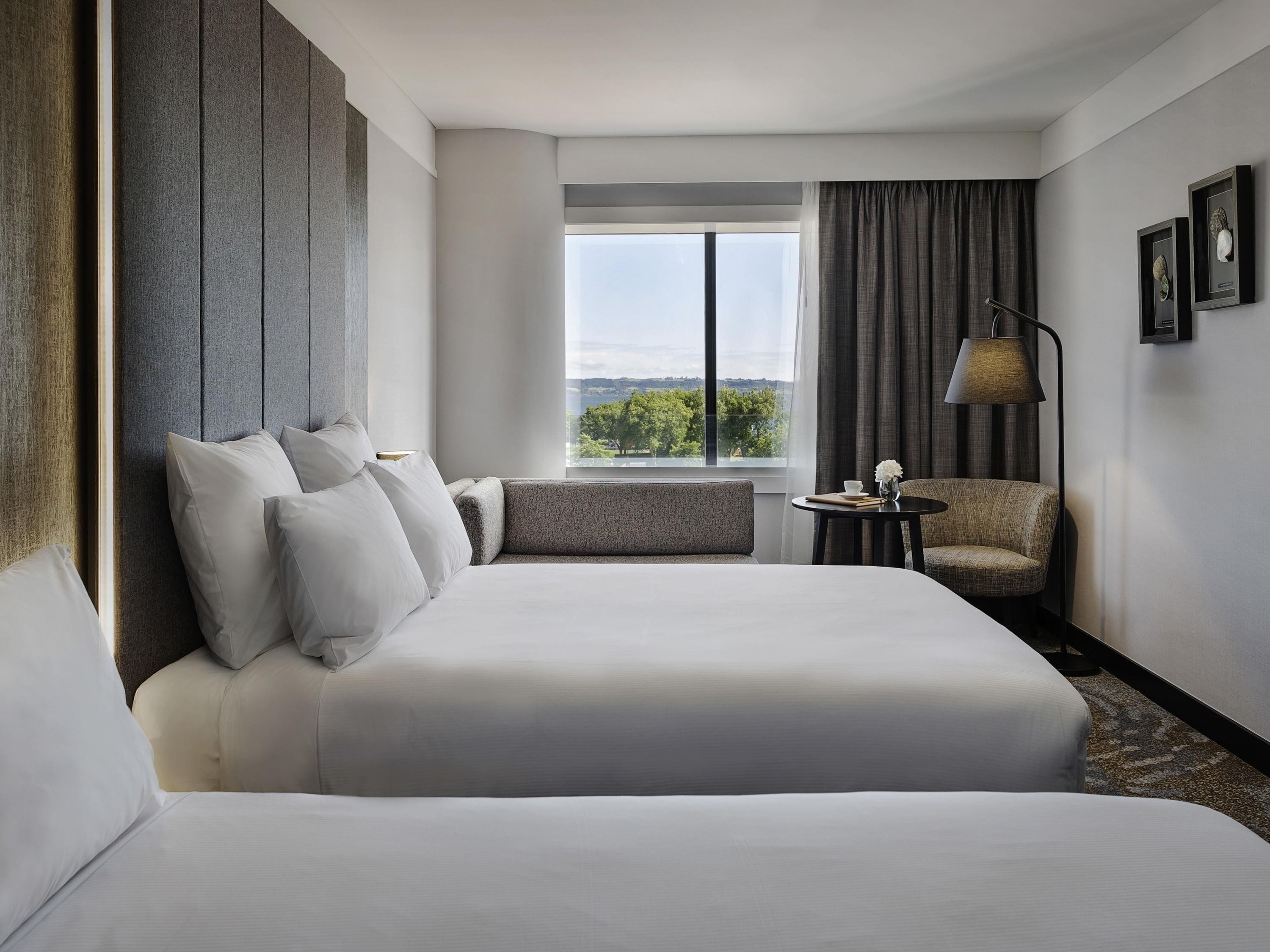 Superior Room, 2 Double Beds, Lake View | Premium bedding, down comforters, minibar, in-room safe