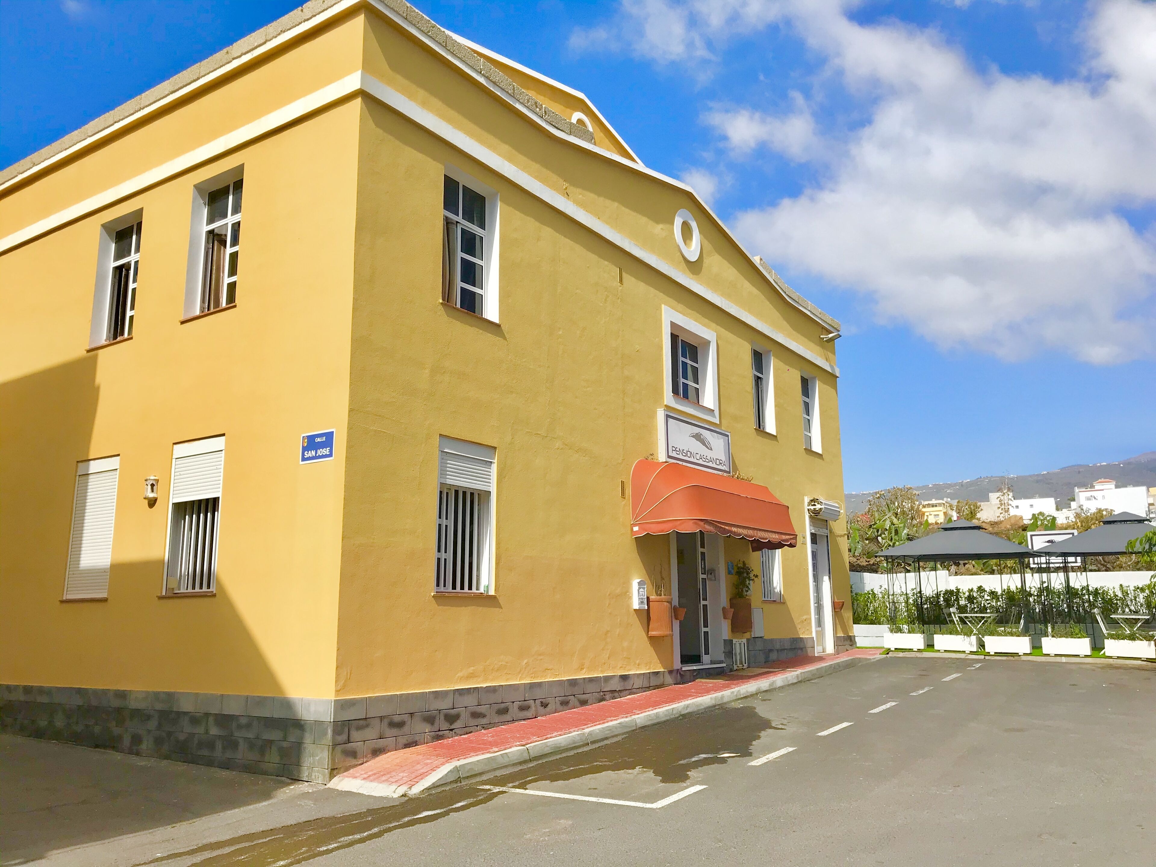 Ingresso della struttura