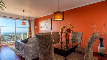 Apartment, 2 Bedrooms, Balcony, Sea View | Living room | Flat-screen TV, DVD player