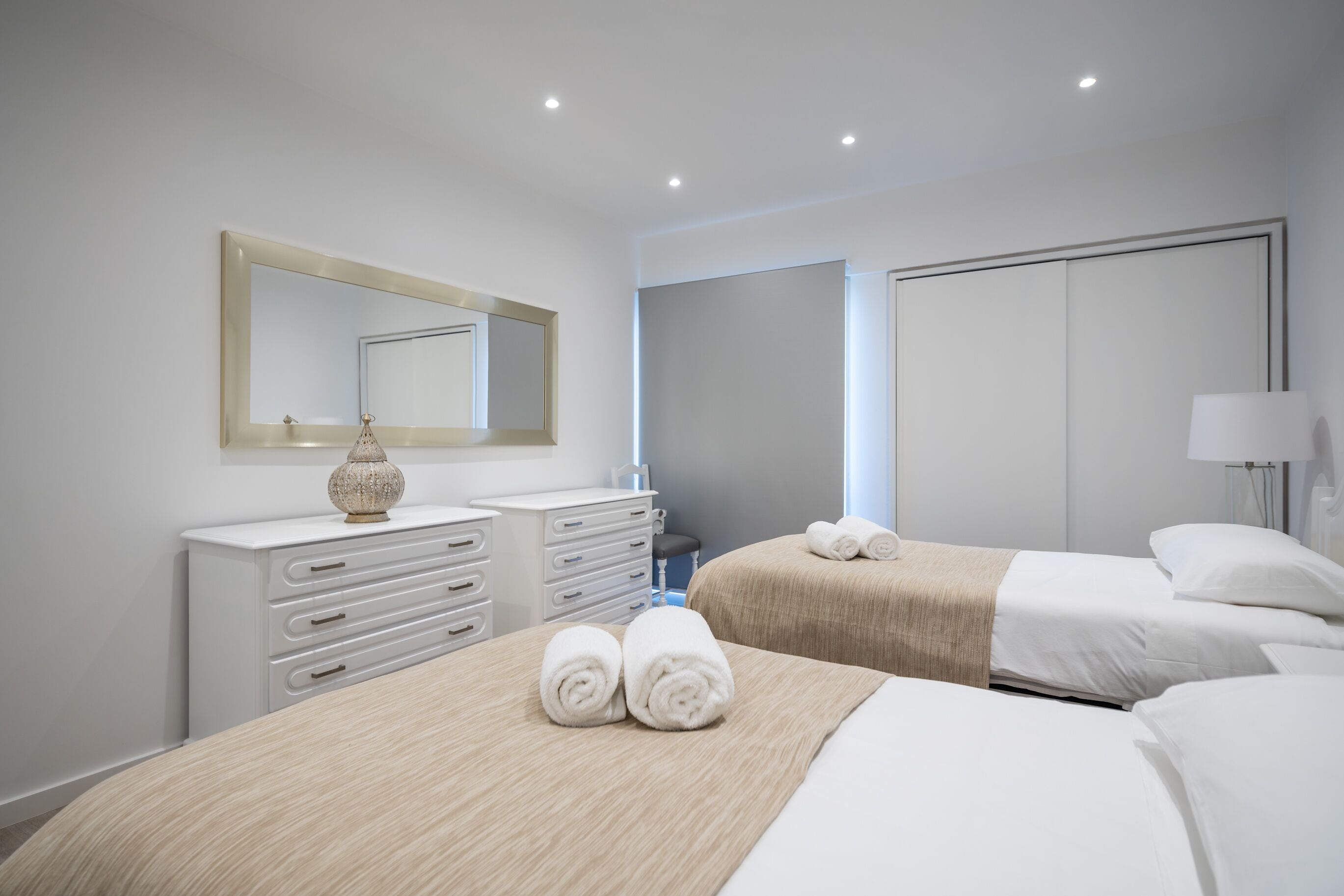 Apartment, 2 Bedrooms, Balcony, Sea View | 2 bedrooms, soundproofing, iron/ironing board, free cots/infant beds