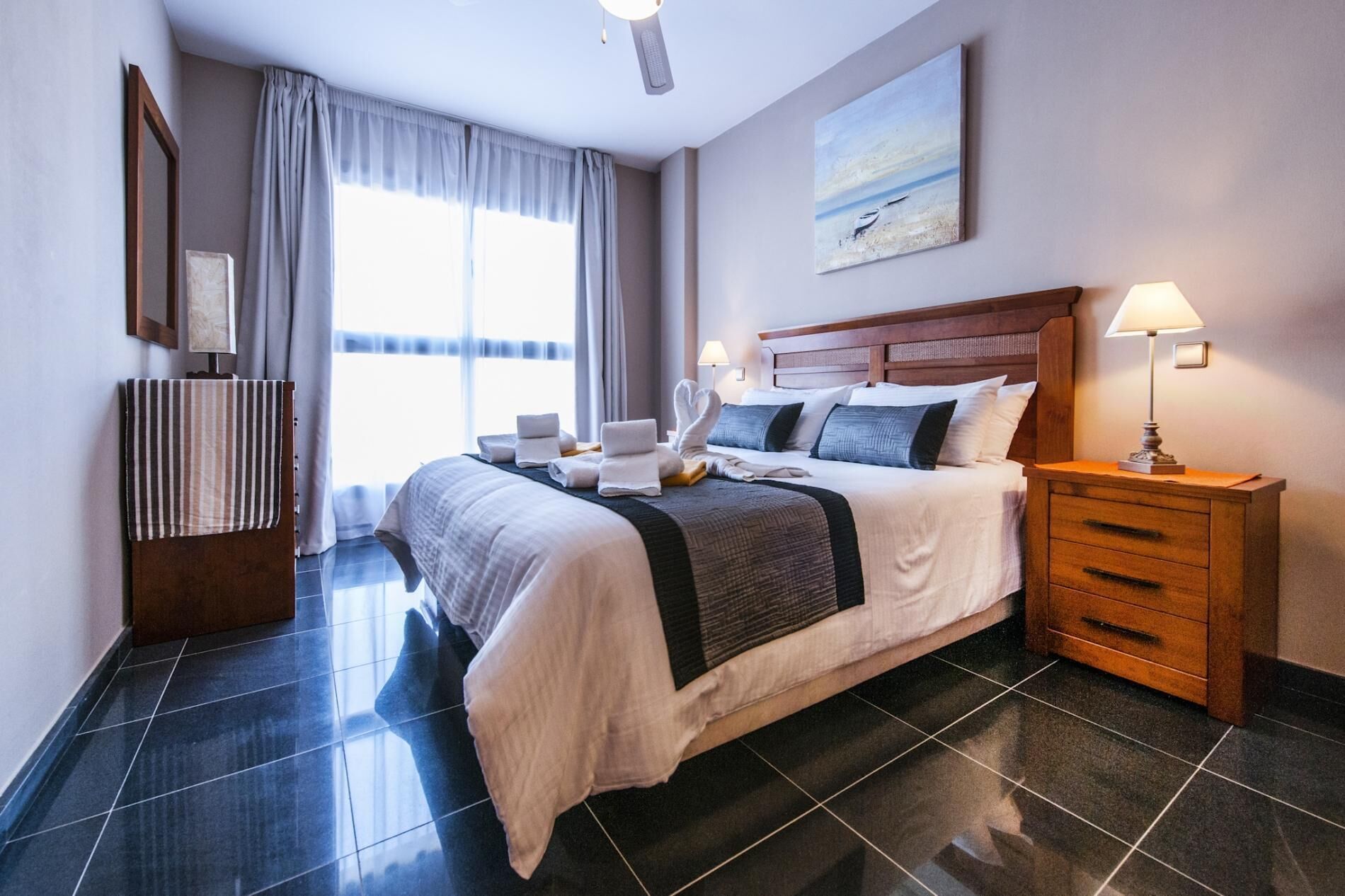 アパートメント (2 Bedrooms) | 2 室のベッドルーム、アイロン / アイロン台、WiFi (無料)、ベッドシーツ