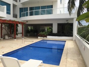Indoor pool, outdoor pool - Apartment for 6 persons (Cartagena)