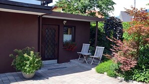 Appartement, rez-de-chaussée | Terrasse/patio