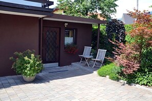 Appartamento, al piano terra | Terrazza/patio