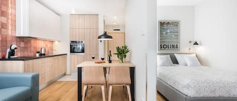 Studio Deluks (Zablocie - 45) | Area keluarga | Smart TV