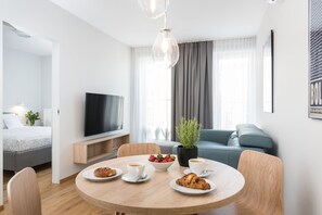 Deluxe Apartment (Zablocie - 59) | Living area - Concept House by goodhome (Kraków)