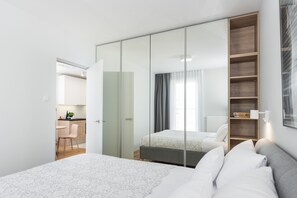 Deluxe-lejlighed (Zablocie - 88) | Senge med topmadrasser, individuelt design, individuel indretning