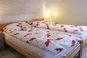 2 chambres, Wi-Fi gratuit, draps fournis