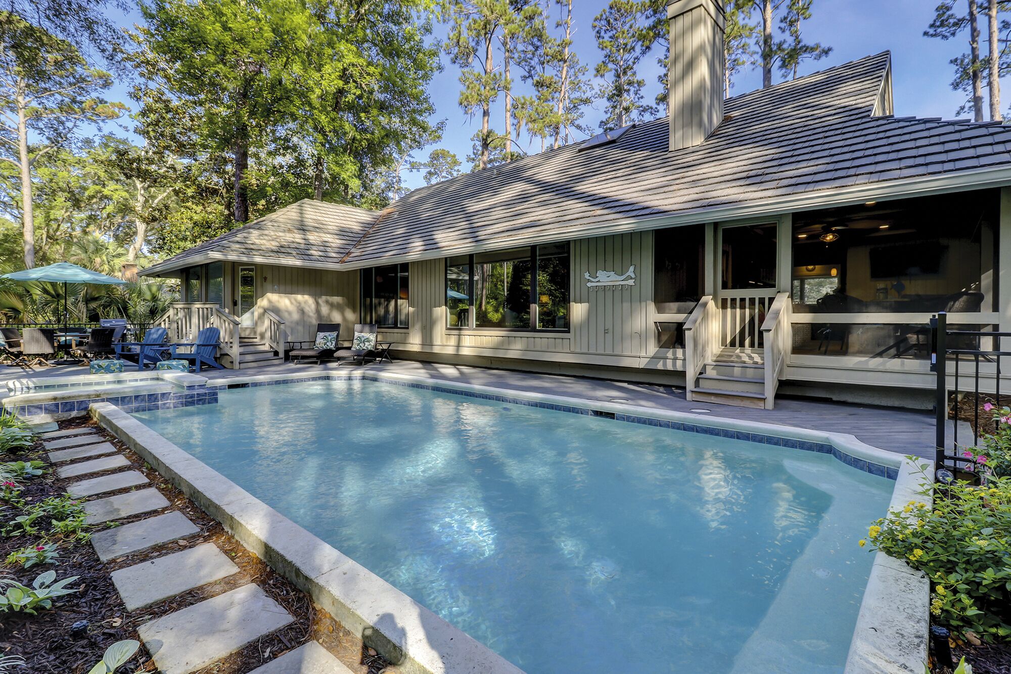 Look no further than 78 Baynard Cove - Walk to watch the Pros at Heritage!