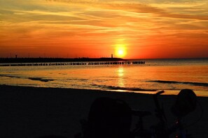 Enjoy breathtaking views of the ocean from a scenic pier.