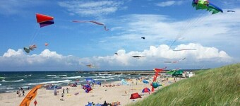 Comfortable holiday home with a garden, Kolobrzeg