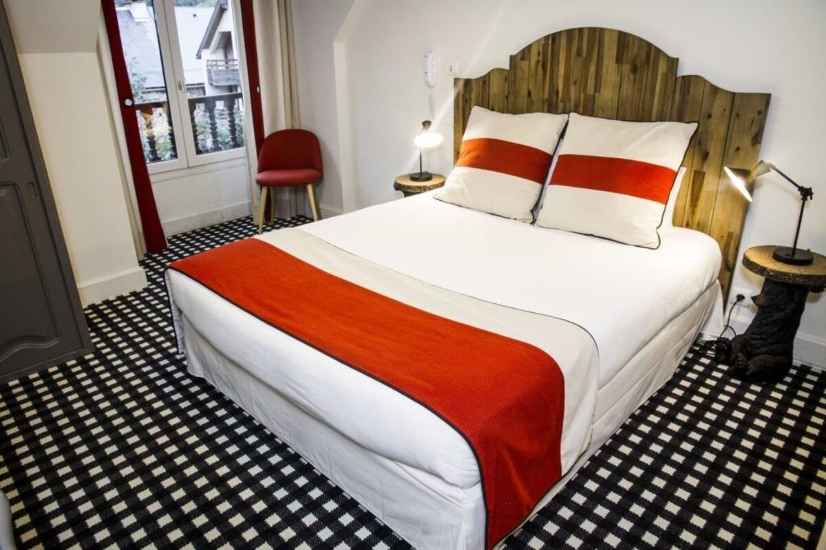 Standardzimmer, 1 Doppelbett, Bergblick