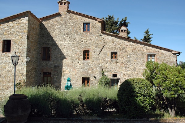 Façade de l’hébergement