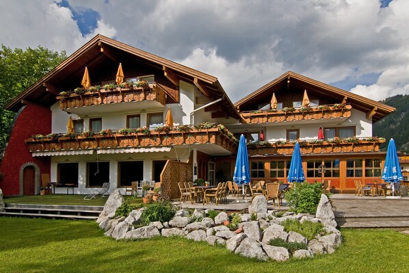 Façade de l’hébergement