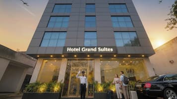 Voorkant van accommodatie