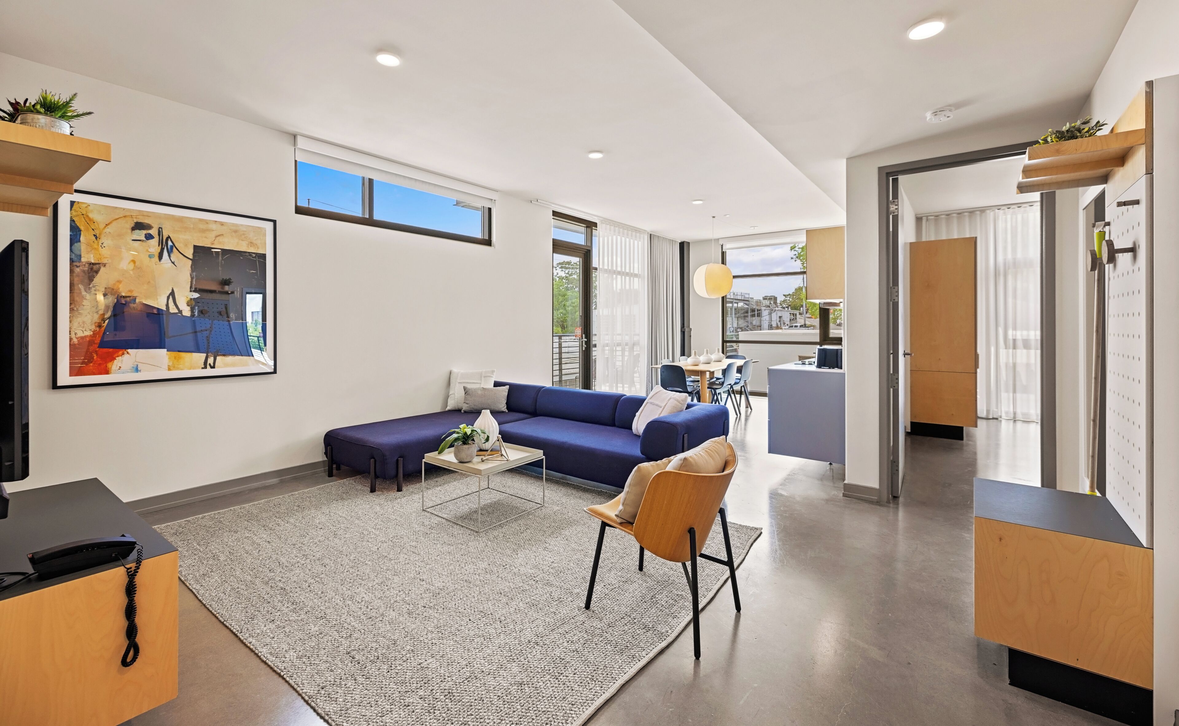 Suite Premium, 2 grands lits | Coin séjour